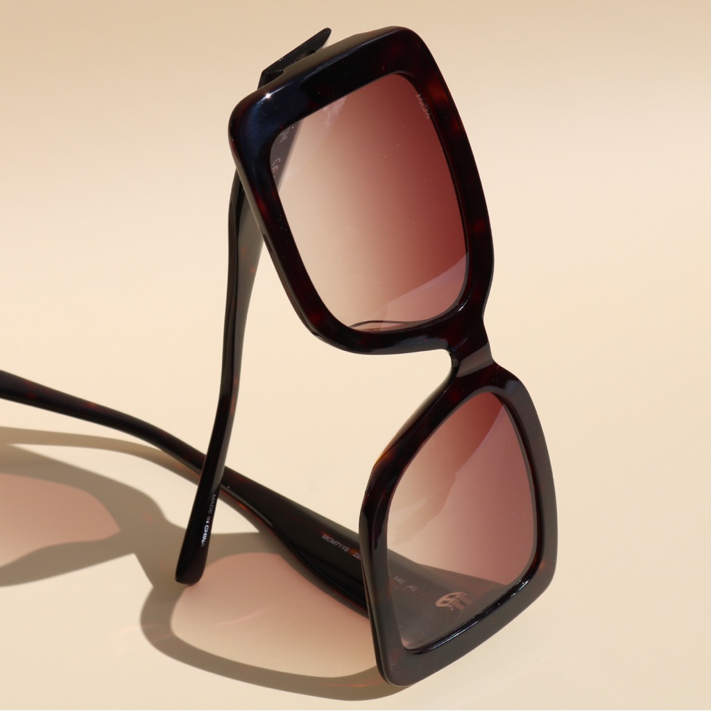 Mcm Rectangular Brown Sunglasses